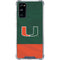 University of Miami Hurricanes Flag Galaxy S20 FE Clear Case